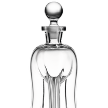 Holmegaard Klukflaske 3-Pillar, Clear, H: 10.2"