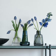 Holmegaard Flora Vase, Smoke, H: 4.7"