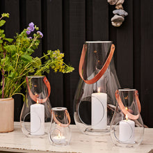 Holmegaard Design with Light Lantern, 17.7"