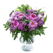 Holmegaard Old English Vase, Clear, H: 7.5"