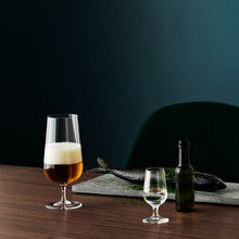 Holmegaard Bouquet Beer Glass, Clear, 17.9 Oz, 6 Pcs.