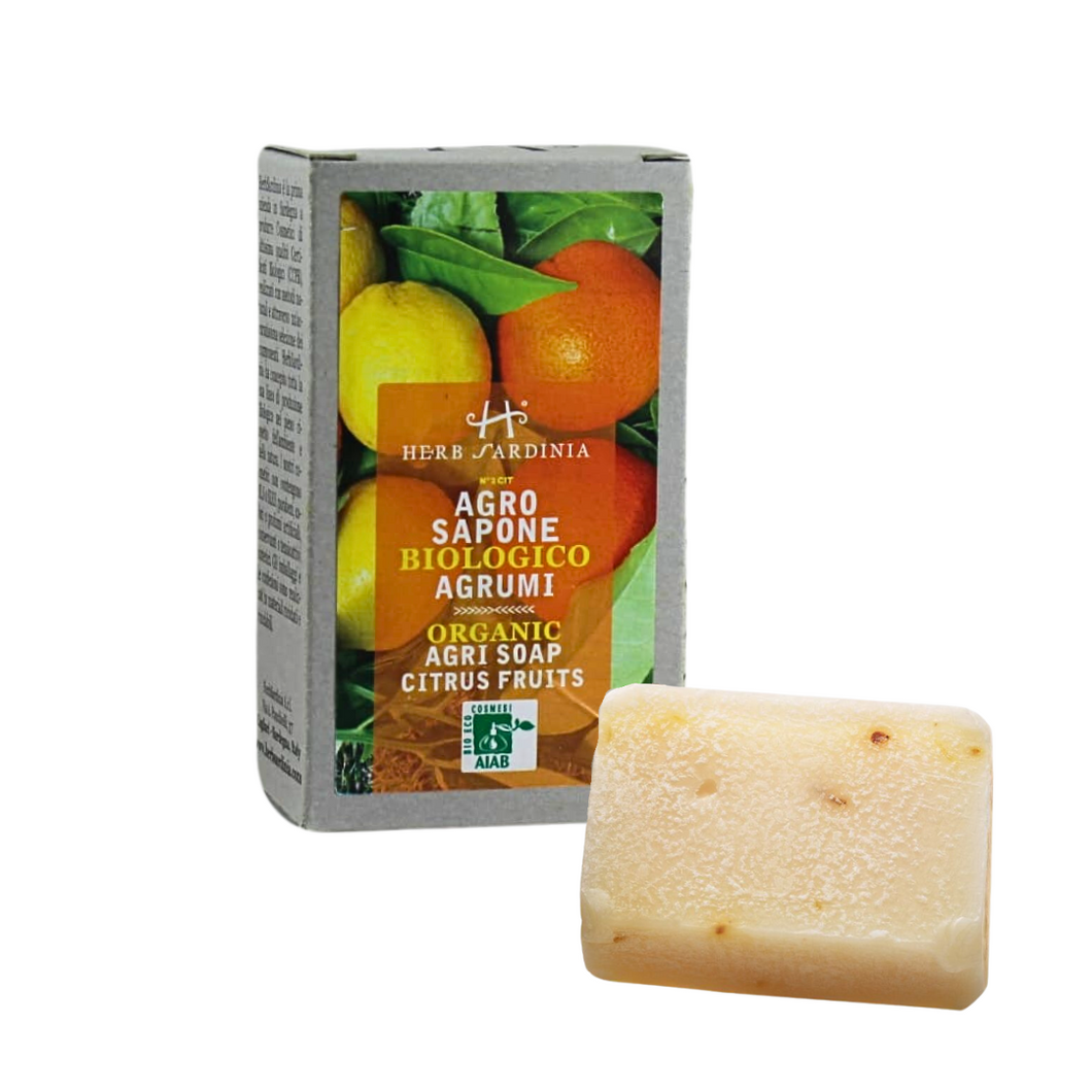 Herb Sardinia Organic Artisanal Agri-Soap Citrus Fruits