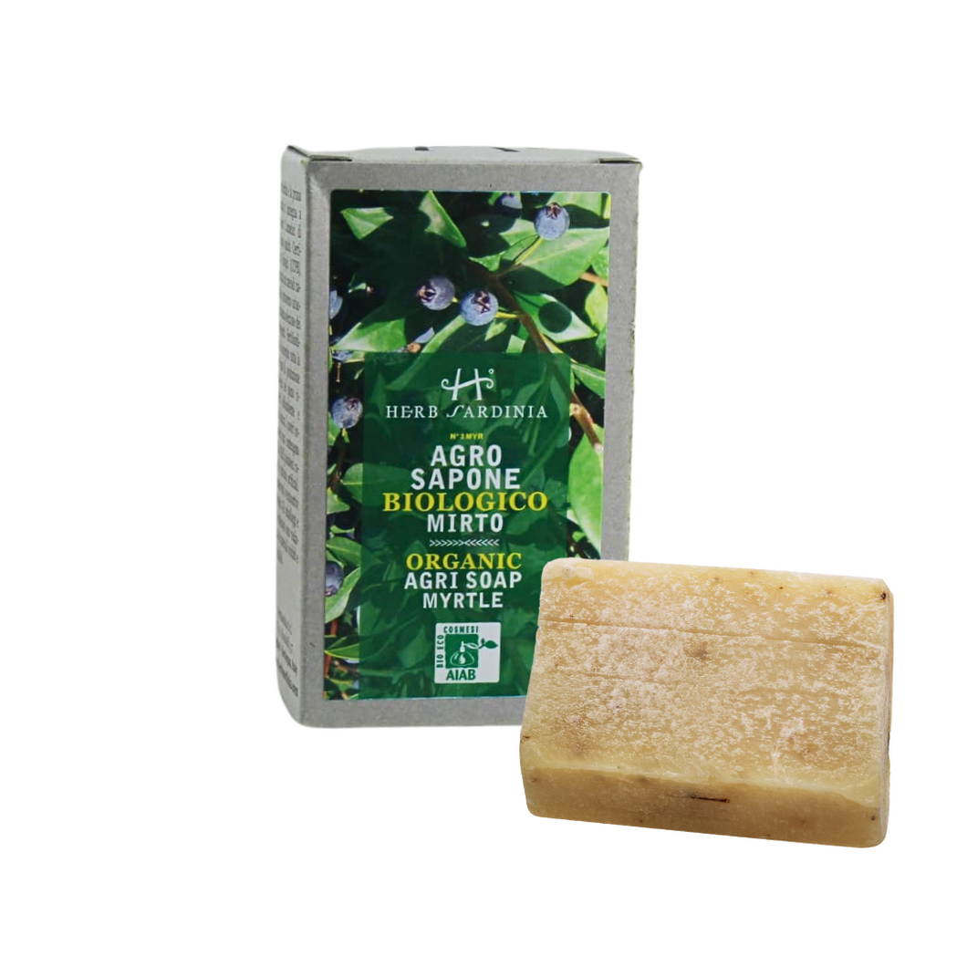 Herb Sardinia Organic Artisanal Agri-Soap Myrtle