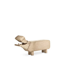 Wooden Hippo Oak by Kay Bojesen