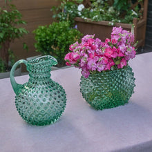 Hobnail Vase - Optic - Capri Sea