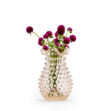Hobnail Vase - Petal - Apricot Chiffon
