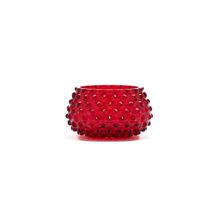 Hobnail Bowl - Small - Holly Berry
