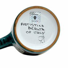 ORVIETO GREEN ROOSTER: Caffe' (Coffee) Container Canister