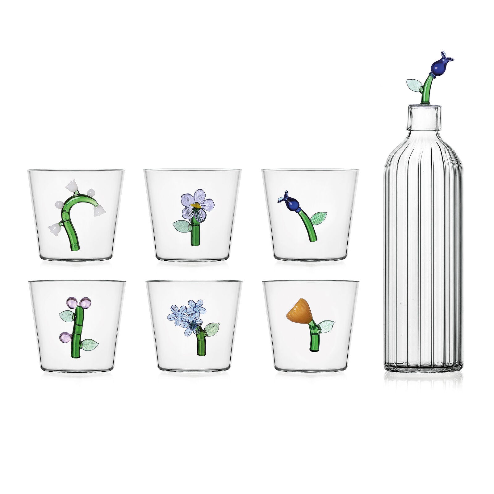 Ichendorf Milano Botanica Optical Bottle and Tumblers