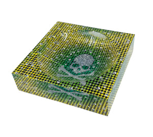 Crossbones Candy Acrylic Catchall Dish