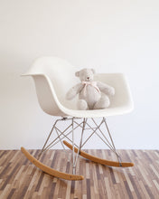 Plush CABLE KNIT TEDDY BEAR Classic Soft Pink