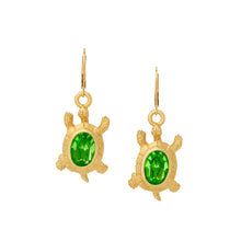 Turtle Drop Earrings
