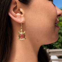 Turtle Drop Earrings
