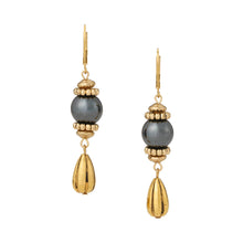 Gold Teardrop Earrings