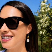 Faux Pearl & Bead Drop Earrings