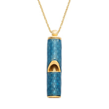 Enamel Whistle Pendant Necklace