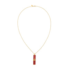 Enamel Whistle Pendant Necklace