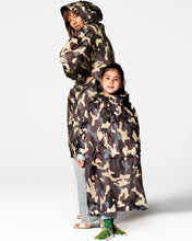 Kids Rain Poncho Jungle Camo