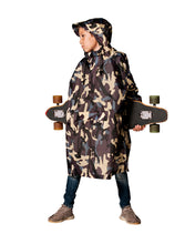 Kids Rain Poncho Jungle Camo
