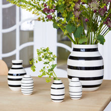 Kähler Omaggio Vase, Black