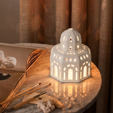 Kähler Urbania Tivoli Lighthouse Glassalen, White, H: 5.7"