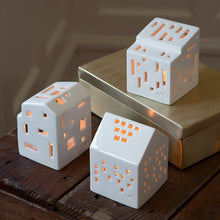 Kähler Urbania Lighthouse Functio, White, H: 3.5"
