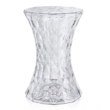 Kartell Stone Stool by Marcel Wanders - Crystal
