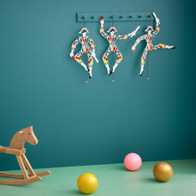 Kay Bojesen Harlequin Jumping Jack, Multi, H: 20.1"