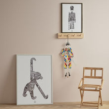 Kay Bojesen Harlequin Jumping Jack, Multi, H: 20.1"