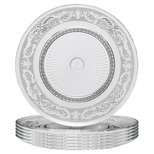 Classica Vintage Glass Plate, Set of 6