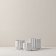Lyngby Flower Pot, White