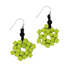 Lime Elyse Beaded Earrings