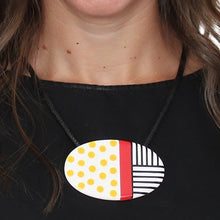 Artisanal Oval Statement Necklace