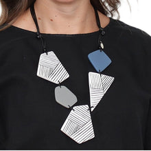 Black and Grey Zenith Necklace
