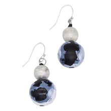 Celestial Waves Marble Dangle Earring