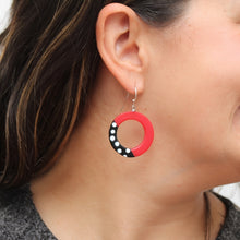 Red Inez Earrings