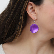 Purple Opaline Drift Earring