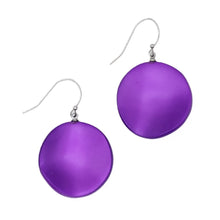 Purple Opaline Drift Earring