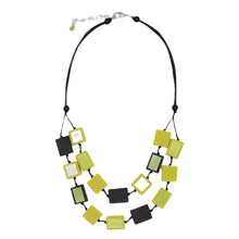 Lime Mira Verde Double Necklace