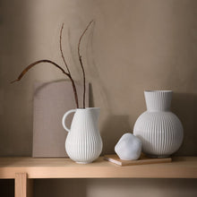 Lyngby Tura Vase, White