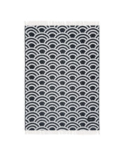 Maison Deux Blanket MOOOI LUCKY O's Black