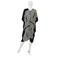 Quad Design Maxi Dress