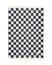 Blanket CHECKERBOARD Black / White 4.25 x 6.5ft