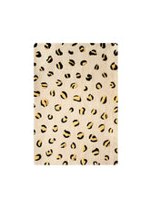 Rug LEOPARD Beige / Brown and Black Print 2.6 x 3.9ft