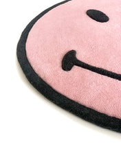 Rug SMILEY Pink Round Diam. 3.2ft