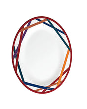 Oval Dish NASTRI  Multicolor diam. 14"