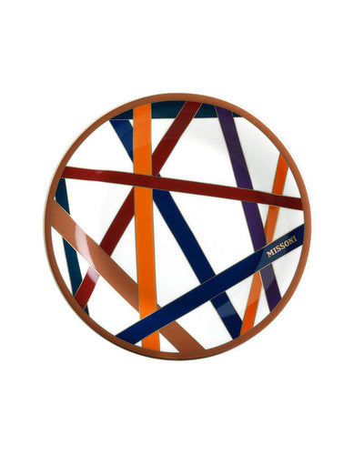 Bread and Butter Plates NASTRI Set of 2  Multicolor diam. 6