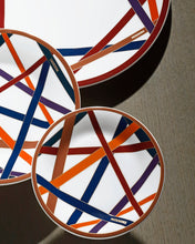 Bread and Butter Plates NASTRI Set of 2  Multicolor diam. 6"