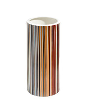 High Vase STRIPES  Jenkins 148 diam. 6.3", H 14"