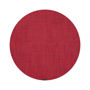 Chilewich Mini Basketweave Collection Scarlet